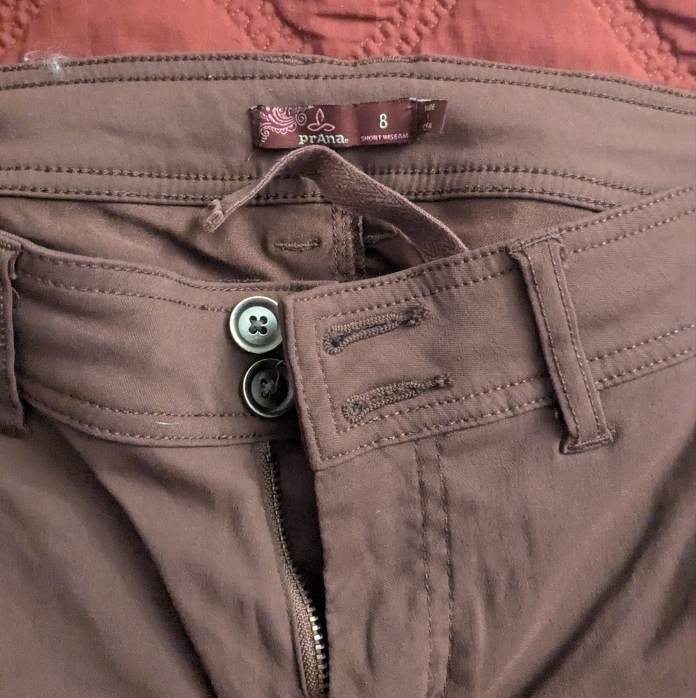 Prana Halle Pant Sz 8 SHORT - Picture 6 of 6